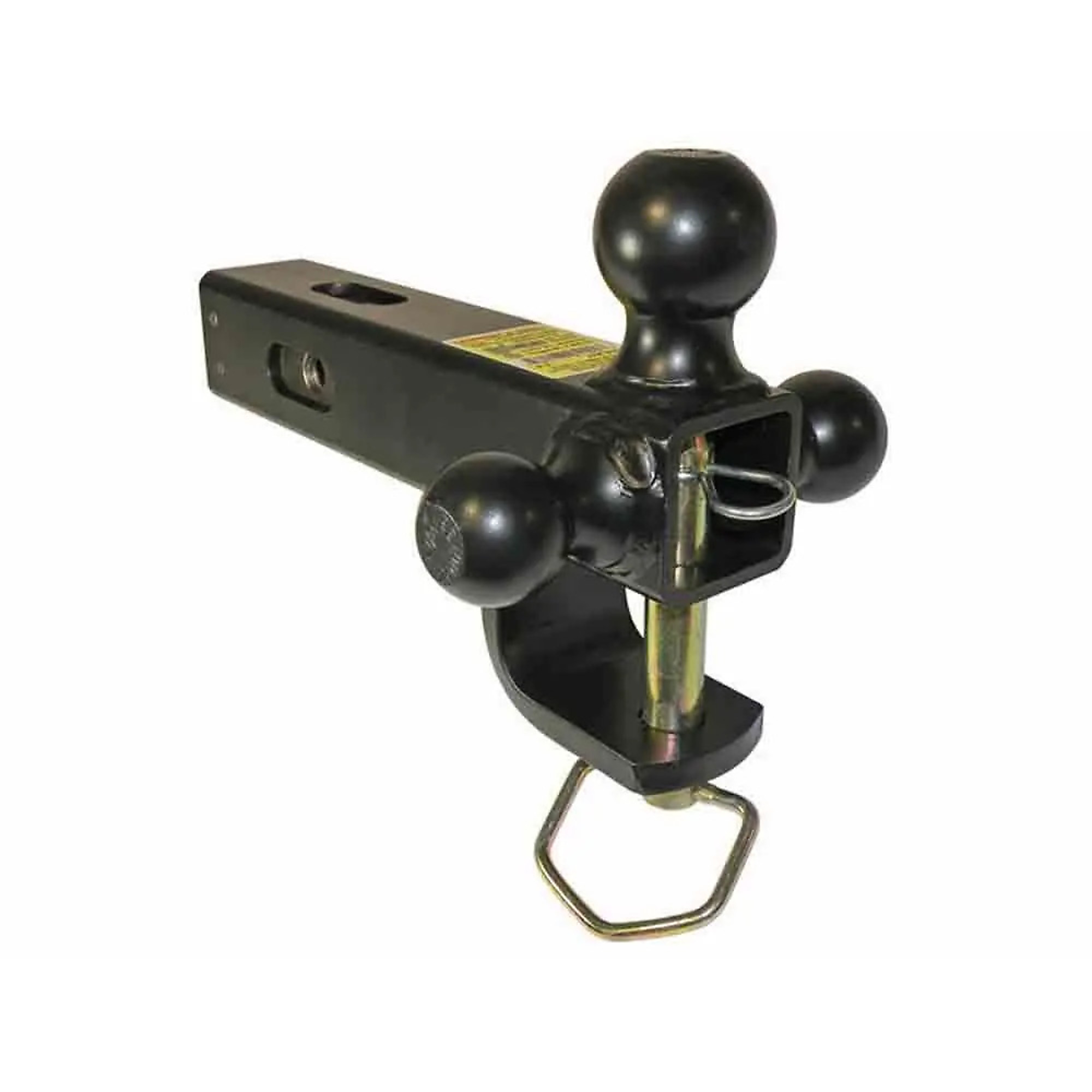 Convert-A-Ball Cushioned 6-Way Multi-Hitch — Fits 2.5in. Receiver, 20,000 lb. GTW, Black, Model# CB-6WHD